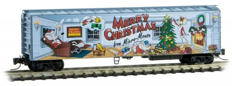 Micro Trains 2022 Christmas Car The Unofficial Micro-Trains Release Report (C) 1996-2020 George J. Irwin